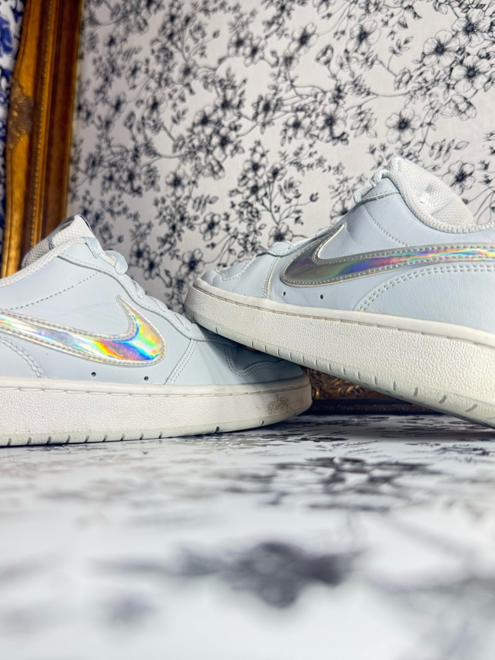 Nike Court Borough 2 GS “Aura Sapphire” Sneakers Sz 4Y / Women’s 5.5 💙✨